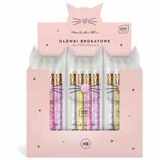 INTERDRUK Meow Zestaw mini ołówków HB z gumką