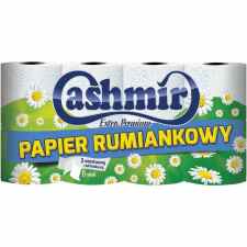 CASHMIR Papier toaletowy rumiankowy trzywarstwowy 8 rolek