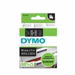 DYMO LM Taśma D1 biały nadruk na czarnym tle 19mm x 7m