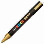 UNI POSCA PC-5M Marker uniwersalny 1.8 - 2.5 mm złoty
