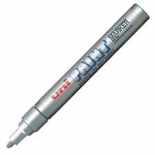 UNI PX-20 Marker olejowy 2,2 – 2,8 mm srebrny