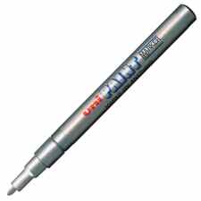 UNI PX-21 Marker olejowy 0,8 – 1,2 mm srebrny