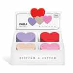 INTERDRUK Gumka do mazania w kształcie serca