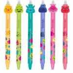 COLORINO Jelly heads Długopis wymazywalny 0,5mm niebieski