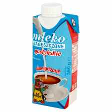 SM GOSTYŃ Mleko gostyńskie zagęszczone niesłodzone 7,5% 350ml