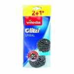 VILEDA Glitzi Spiral Zmywaki stalowe 3 szt.