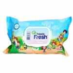 Happy Fresh Chusteczki nawilżane dla dzieci 72 szt.