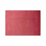 GALERIA PAPIERU Koperty ozdobne C6 perłowe czerwone 10szt.