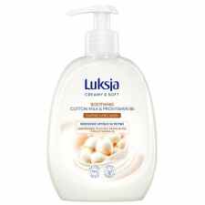 LUKSJA Creamy & Soft Kremowe mydło w płynie 500ml mleczko bawełniane i prowitamina B5