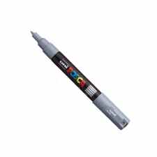 UNI POSCA PC-1M Marker uniwersalny 0,7 mm szary