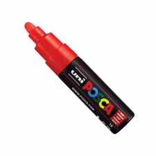 UNI POSCA PC-7M Marker uniwersalny 4,5 – 5,5 mm czerwony