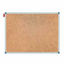 MEMOBE Tablica korkowa z aluminiową ramą classic 120x100cm