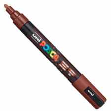 UNI POSCA PC-5M Marker uniwersalny 1.8 – 2.5 mm kakaowy