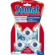 SOMAT Duo Środek do czyszczenia zmywarek 3 x 19g