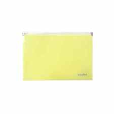 BIURFOL Teczka na suwak A5 żółta z PP