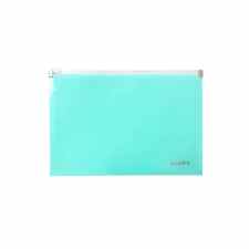 BIURFOL Teczka na suwak A5 zielona z PP