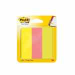 POST-IT® Zakładki indeksujące 25 x 76 mm 3 kolory po 100 karteczek