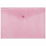 DONAU Teczka kopertowa A4 na zatrzask 180mik. czerwona