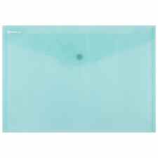 DONAU Teczka kopertowa A4 na zatrzask 180mik. zielona