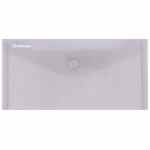 DONAU Teczka kopertowa DL na zatrzask 180mik. dymna