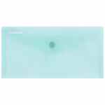 DONAU Teczka kopertowa DL na zatrzask 180mik. zielona