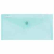 DONAU Teczka kopertowa DL na zatrzask 180mik. zielona