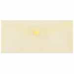 DONAU Teczka kopertowa DL na zatrzask 180mik. żółta