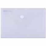 DONAU Teczka kopertowa A6/C6 na zatrzask 180mik. przezroczysta