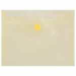 DONAU Teczka kopertowa A6 na zatrzask 180mik. żółta