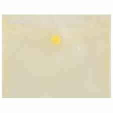 DONAU Teczka kopertowa A6 na zatrzask 180mik. żółta