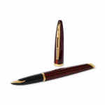 WATERMAN Carène Marine Amber Pióro wieczne Gloss Brown & Black 23k GT