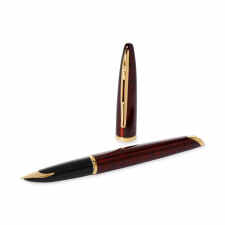 WATERMAN Carène Marine Amber Pióro wieczne Gloss Brown & Black 23k GT