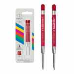 PARKER Wkład do długopisu M czerwony 2 szt.