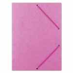 OFFICE PRODUCTS Teczka preszpanowa z gumką A4 różowa