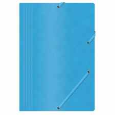 OFFICE PRODUCTS Teczka preszpanowa z gumką A4 niebieska