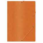 OFFICE PRODUCTS Teczka preszpanowa z gumką A4 pomarańczowa
