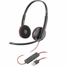 Słuchawki przewodowe Poly Blackwire C3220 USB-A Stereo
