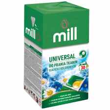 MILL Black & Dark Kapsułki do prania białych i kolorowych tkanin 30szt.