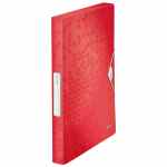 LEITZ Wow Teczka z gumką 30mm czerwona