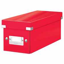 LEITZ Wow Click & Store Pudełko małe czerwone + PROMOCJA