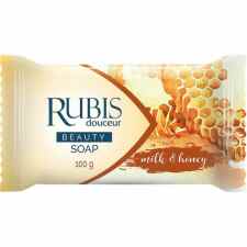 RUBIS Mydło w kostce 100g mleko i miód