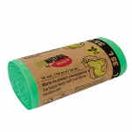 YORK Eco natural Worki na śmieci odpady zawiązywane bio ekologiczne zielone 35l 15szt.