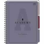 INTERDRUK Academy Kołozeszyt A5 w kratkę 100 kartek z przekładkami