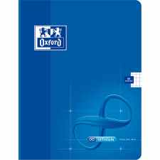 OXFORD Infinium Zeszyt w kratkę A5 z marginesem 60 kartek