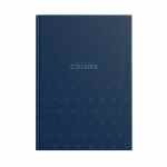 TOP-2000 Colors Brulion w kratkę A5 z marginesem 96 kartek niebieski