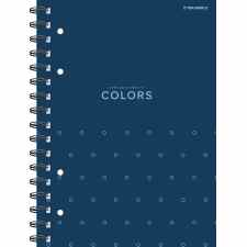 TOP-2000 Colors Kołozeszyt w kratkę A4 100 kartek niebieski