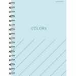 TOP-2000 Colors Kołozeszyt w kratkę A6 80 kartek