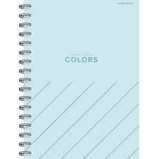 TOP-2000 Colors Kołozeszyt w kratkę A6 80 kartek
