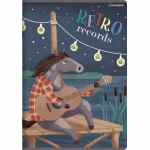 TOP-2000 Bookworm / Retro Zeszyt w kratkę A5 16 kartek