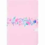 OXFORD Flowers Zeszyt w kratkę A5 z marginesem 32 kartki